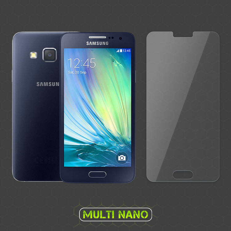 محافظ صفحه نمایش مولتی نانو مدل X-SFT مناسب برای گوشی موبایل سامسونگ Galaxy A3 به همراه محافظ پشت گوشی