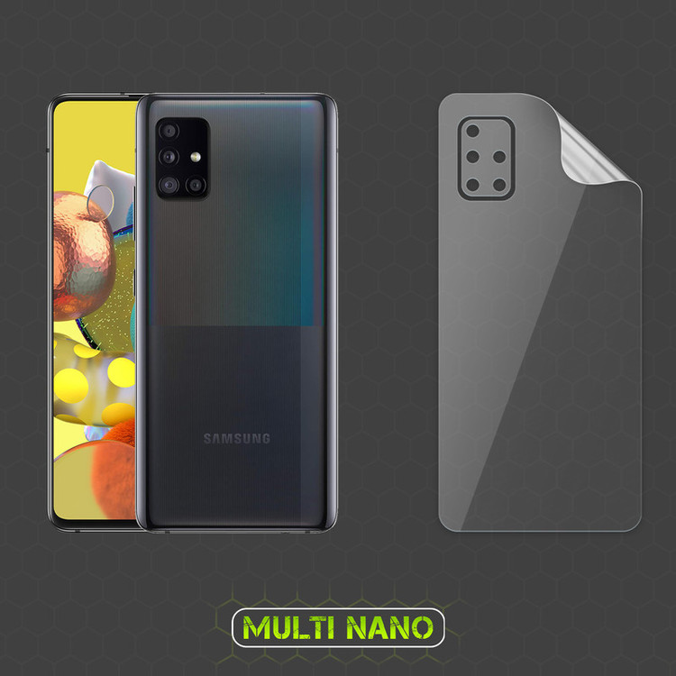 محافظ صفحه نمایش مولتی نانو مدل X-SFT مناسب برای گوشی موبایل سامسونگ Galaxy A51 5G UW به همراه محافظ پشت