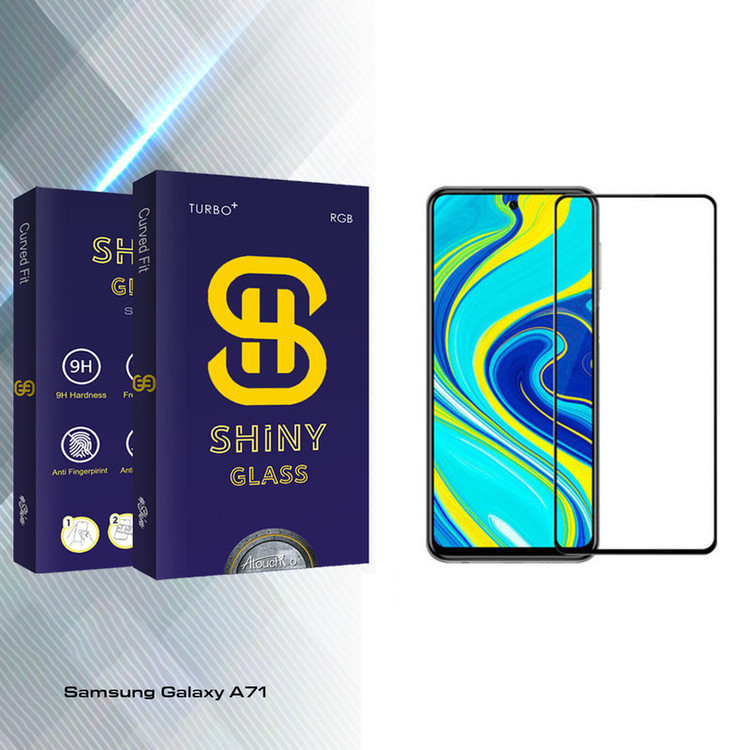 محافظ صفحه نمایش آتوچبو مدل Shiny Glass مناسب برای گوشی موبایل سامسونگ Galaxy A71