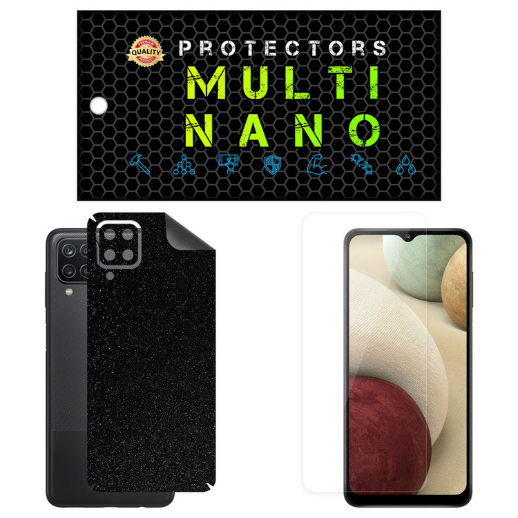 محافظ صفحه نمایش مولتی نانو مدل X-SFG مناسب برای گوشی موبایل سامسونگ Galaxy A12 Nacho به همراه برچسب پوششی
