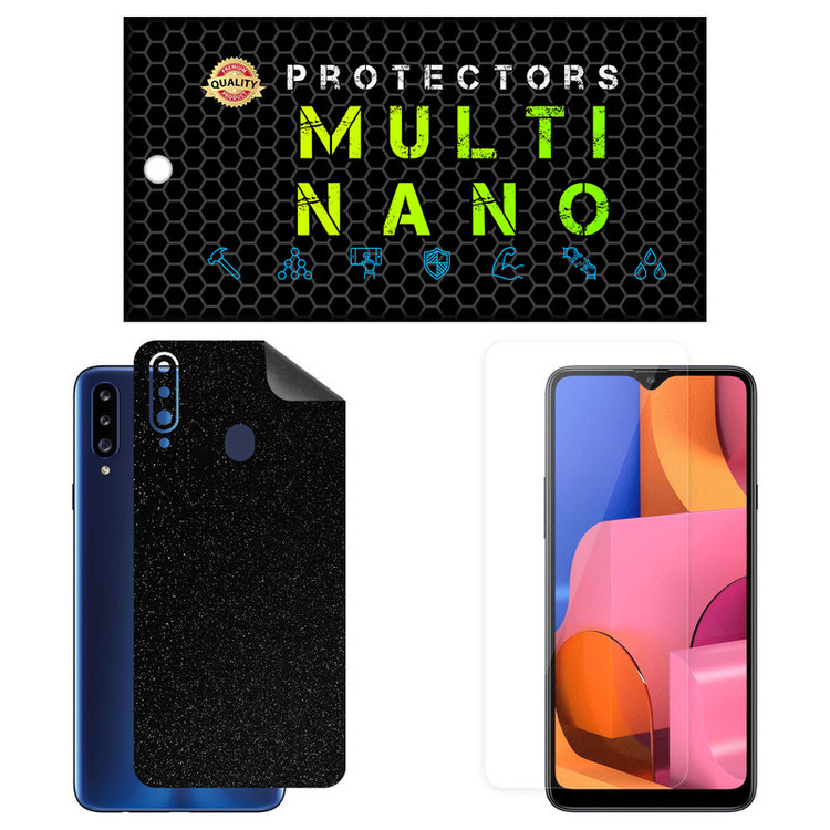 محافظ صفحه نمایش مولتی نانو مدل X-SFG مناسب برای گوشی موبایل سامسونگ Galaxy A20S به همراه برچسب پوششی