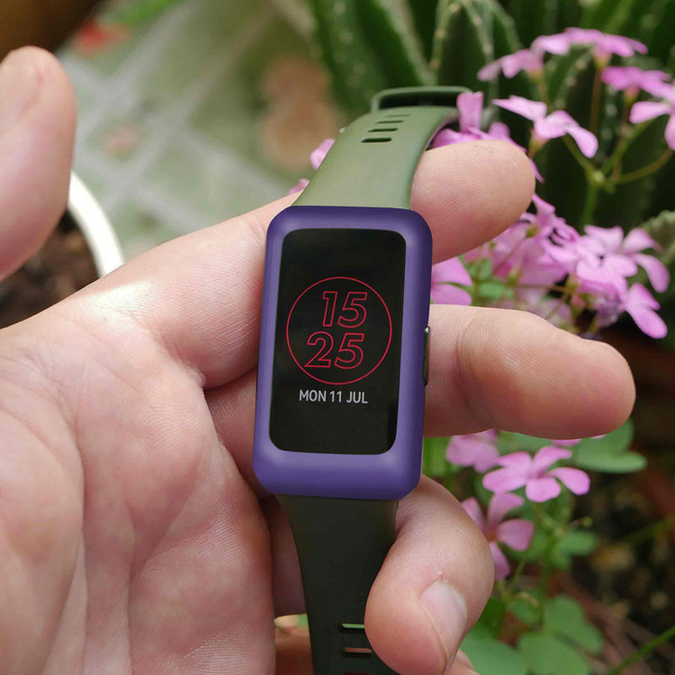برچسب ماهوت طرح Matte-BlueBerry مناسب برای ساعت هوشمند هوآوی Band 7