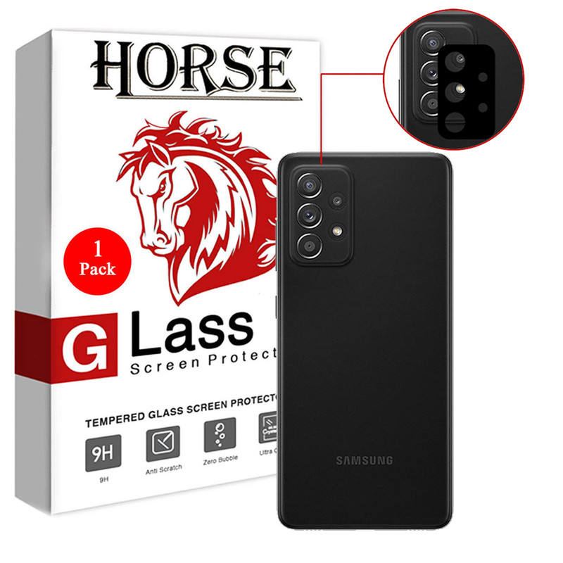 محافظ لنز دوربین هورس گلس مدل LFUL مناسب برای گوشی موبایل سامسونگ Galaxy A53 5G