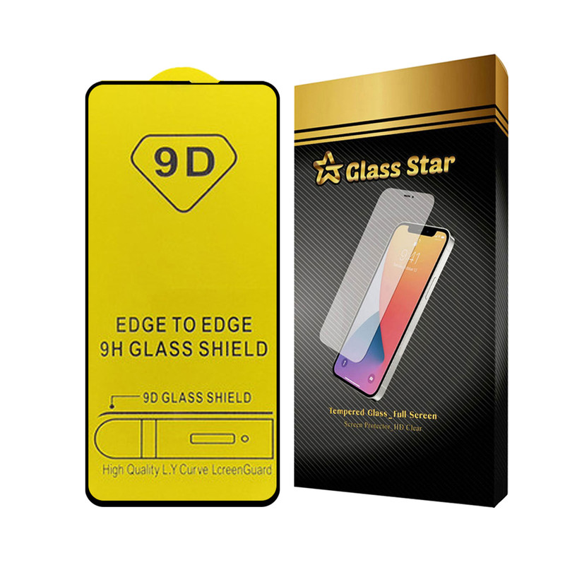 محافظ صفحه نمایش گلس استار مدل FULLGS مناسب برای گوشی موبایل سامسونگ Galaxy A60 / Galaxy M40