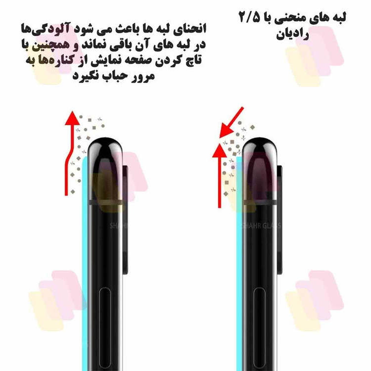 محافظ صفحه نمایش شهر گلس مدل SUPXS20 مناسب برای گوشی موبایل جی پلاس X10
