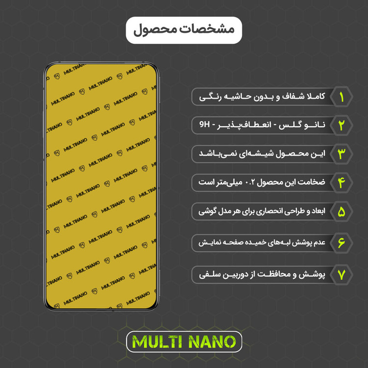 محافظ صفحه نمایش مولتی نانو مدل X-S3N مناسب برای گوشی موبایل شیائومی Black Shark 5 Pro بسته سه عددی