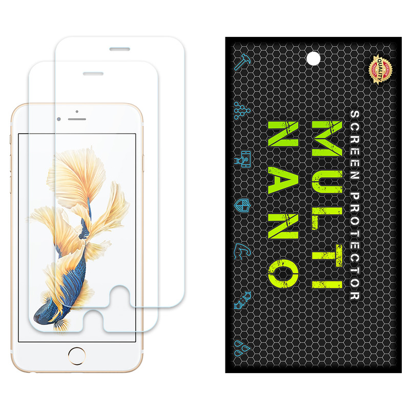 محافظ صفحه نمایش مولتی نانو مدل X-S2N مناسب برای گوشی موبایل اپل iPhone 6s Plus بسته دو عددی