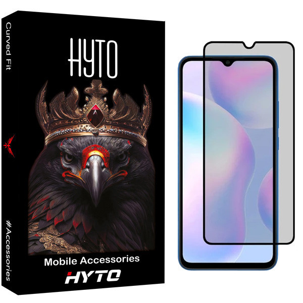 محافظ صفحه نمایش حریم شخصی هیتو مدل DarkView مناسب برای گوشی موبایل شیائومی Redmi 9A / 9AT / 9C / 9C NFC / 9i / 9 Active / 10A / Poco C31