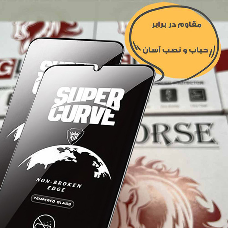 محافظ صفحه نمایش هورس مدل HUC20 مناسب برای گوشی سامسونگ Galaxy A16 4G / Galaxy A16 5G