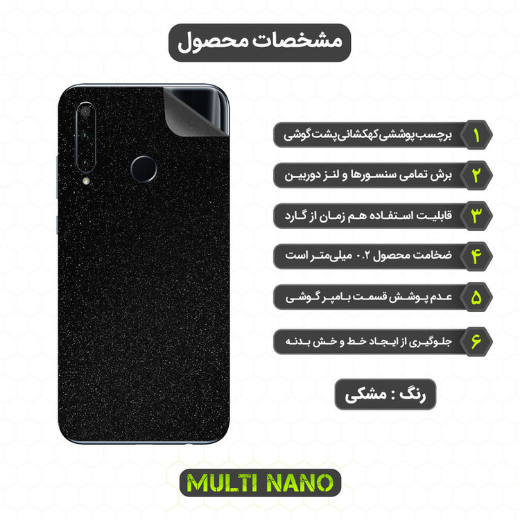 محافظ صفحه نمایش مولتی نانو مدل X-SFG مناسب برای گوشی موبایل آنر 20E به همراه برچسب پوششی