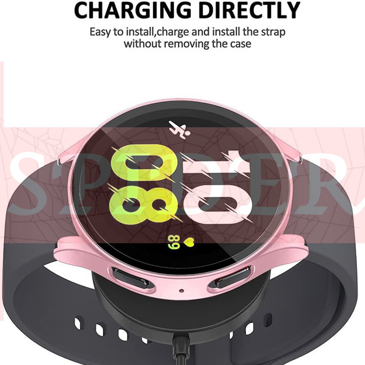 کاور اسپایدر مدل Protector-S مناسب برای ساعت هوشمند سامسونگ Galaxy Watch 4 44mm به همراه محافظ صفحه نمایش