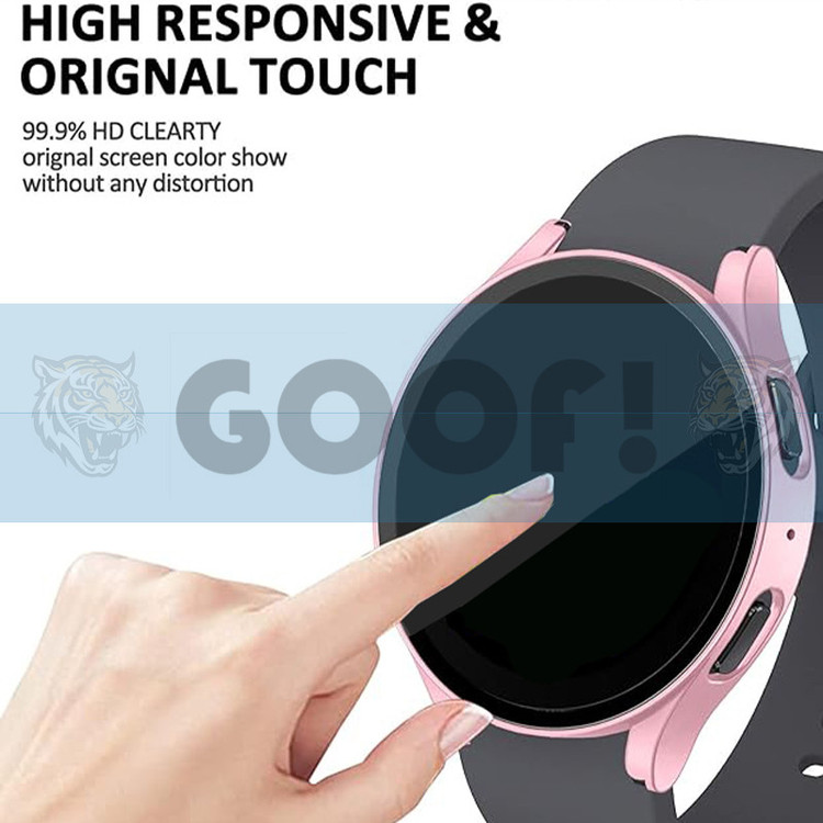 کاور گوف مدل Tempered Protector مناسب برای ساعت هوشمند سامسونگ Galaxy Watch 5 40mm به همراه محافظ صفحه نمایش