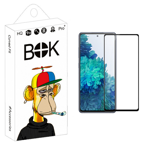 محافظ صفحه نمایش سرامیکی بوک مدل +HD مناسب برای گوشی موبایل سامسونگ Galaxy S20 FE