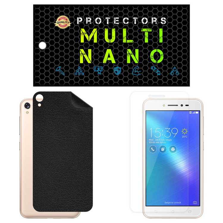 محافظ صفحه نمایش مولتی نانو مدل X-SFL مناسب برای گوشی موبایل ایسوس Zenfone 3 Go به همراه برچسب پوششی