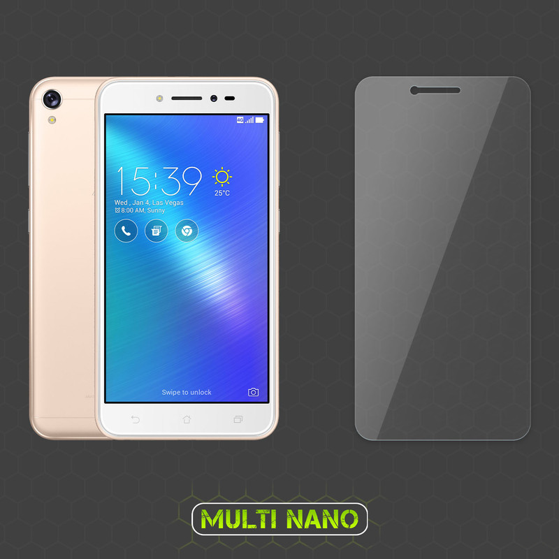 محافظ صفحه نمایش مولتی نانو مدل X-SFL مناسب برای گوشی موبایل ایسوس Zenfone 3 Go به همراه برچسب پوششی
