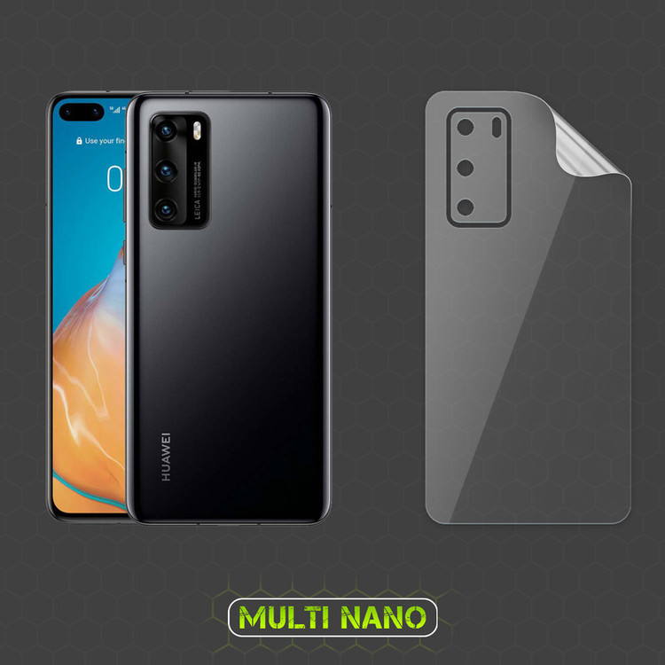 محافظ صفحه نمایش مولتی نانو مدل X-SFT مناسب برای گوشی موبایل هوآوی P40 4G به همراه محافظ پشت