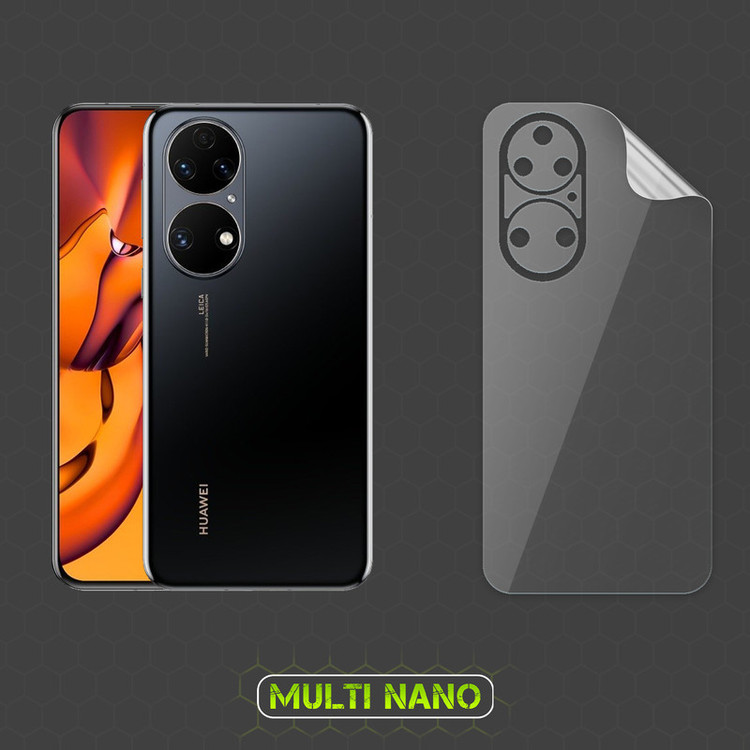 محافظ صفحه نمایش مولتی نانو مدل X-SFT مناسب برای گوشی موبایل هوآوی P50E به همراه محافظ پشت