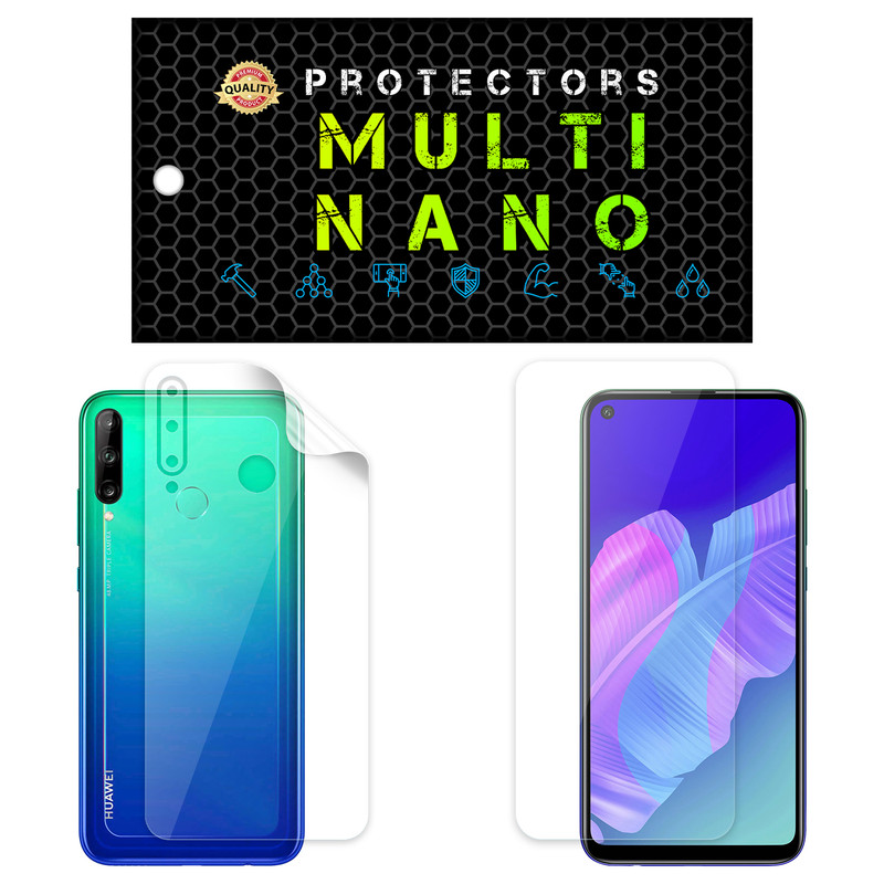 محافظ صفحه نمایش مولتی نانو مدل X-SFT مناسب برای گوشی موبایل هوآوی Y7P به همراه محافظ پشت