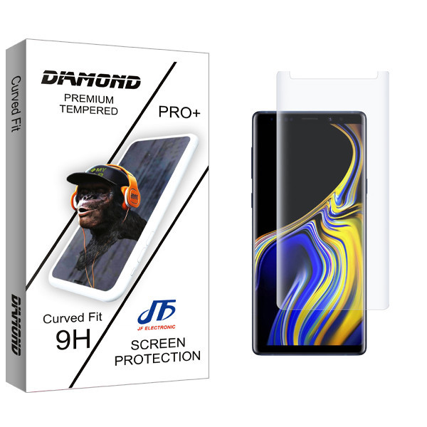 محافظ صفحه نمایش جی اف مدل Diamond UV مناسب برای گوشی موبایل سامسونگ Galaxy Note 9