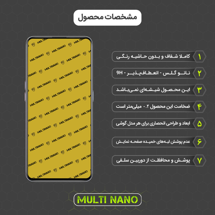 محافظ صفحه نمایش مولتی نانو مدل X-S1N مناسب برای گوشی موبایل ریلمی GT Neo Flash