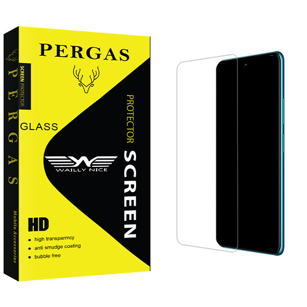 محافظ صفحه نمایش شیشه ای وایلی نایس مدل Pergas Glass MIX مناسب برای گوشی موبایل شیائومی Poco X3 \ X3 Pro \ X3 GT \ X3 NFC \ X3 5G \ F3 5G \ F3 \ F3 Pro \ F3 NFC \ X4 5G \ X4 NFC