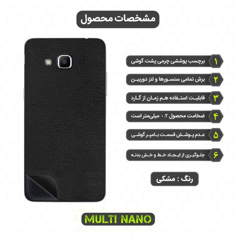 برچسب پوششی مولتی نانو مدل X-F1L مناسب برای گوشی موبایل سامسونگ Galaxy J2 Prime