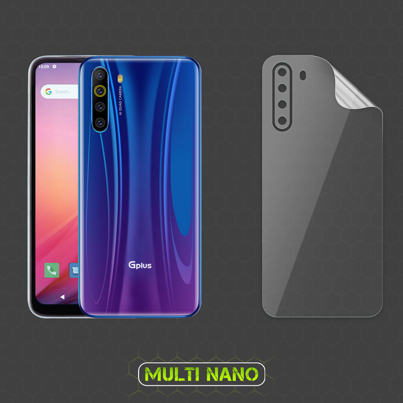 محافظ صفحه نمایش مولتی نانو مدل X-SFT مناسب برای گوشی موبایل جی پلاس X10 2022 به همراه محافظ پشت
