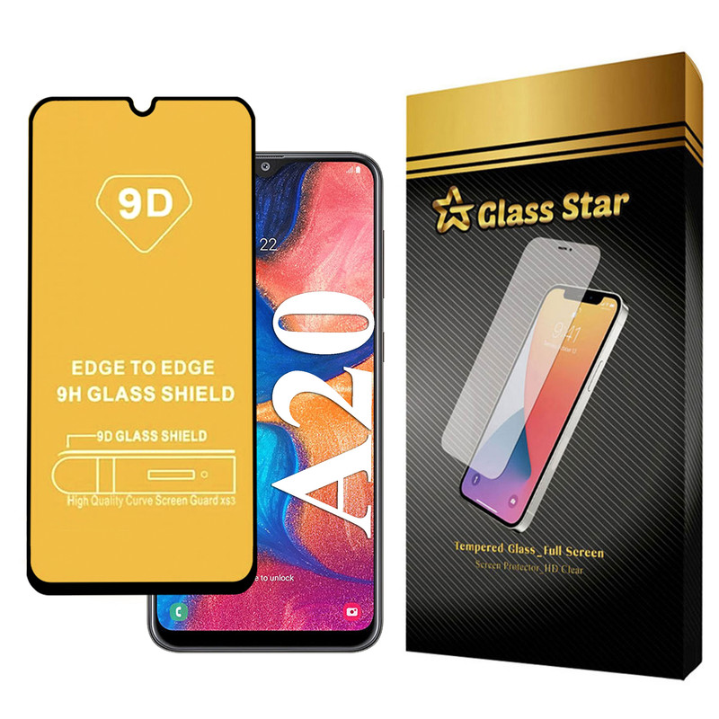 محافظ صفحه نمایش گلس استار مدل FUGA مناسب برای گوشی موبایل سامسونگ Galaxy A20