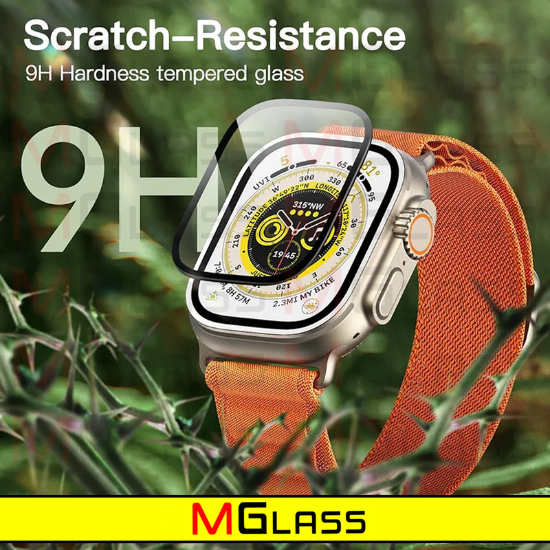 محافظ صفحه نمایش شیشهای امگلس مدل SH-FULL-MG مناسب برای ساعت هوشمند ویرفیت S8 Ultra max