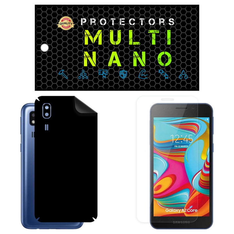 محافظ صفحه نمایش مولتی نانو مدل X-SFM مناسب برای گوشی موبایل سامسونگ Galaxy A2 Core به همراه برچسب پوششی