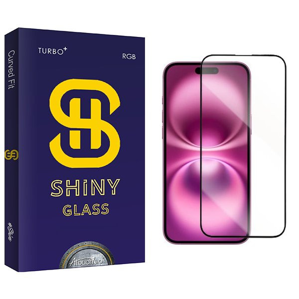 محافظ صفحه نمایش آتوچبو مدل Shinynewpkg مناسب برای گوشی موبایل اپل iPhone 16
