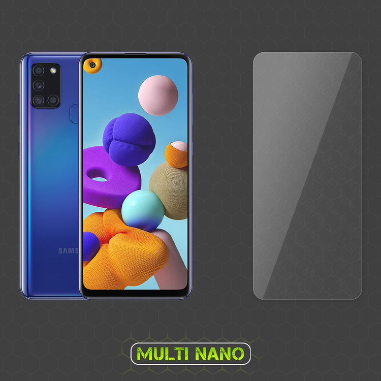 محافظ صفحه نمایش مولتی نانو مدل X-SFM مناسب برای گوشی موبایل سامسونگ Galaxy A21S به همراه برچسب پوششی