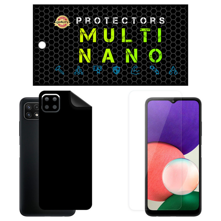 محافظ صفحه نمایش مولتی نانو مدل X-SFM مناسب برای گوشی موبایل سامسونگ Galaxy A22s 5G به همراه برچسب پوششی