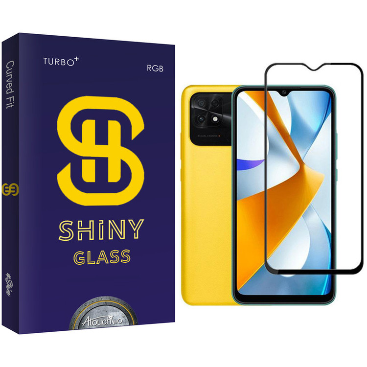 محافظ صفحه نمایش سرامیکی آتوچبو مدل Shiny مناسب برای گوشی موبایل شیائومی Poco C40