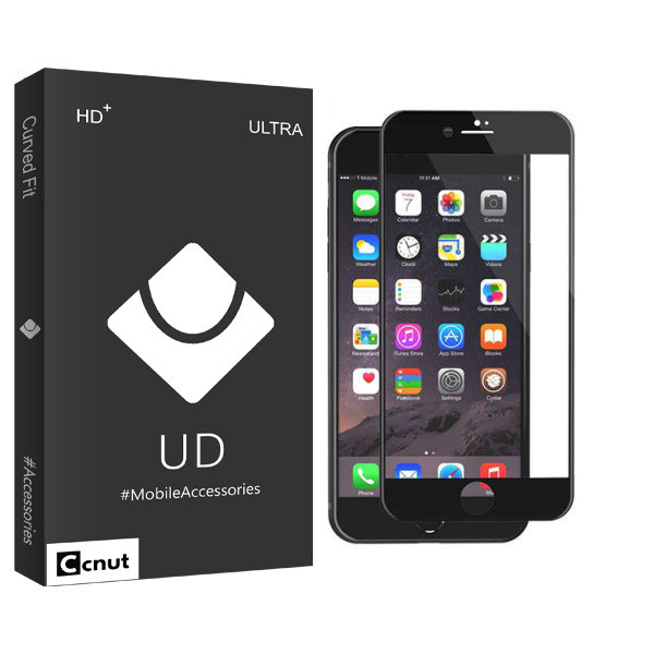 محافظ صفحه نمایش کوکونات مدل UD Black مناسب برای گوشی موبایل اپل Iphone 7/ 8 / Se 2020