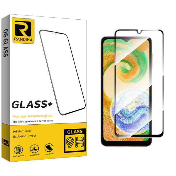 محافظ صفحه نمایش شیشه ای راندیکا مدل HD مناسب برای گوشی موبایل سامسونگ Galaxy A04