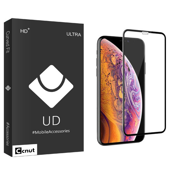 محافظ صفحه نمایش کوکونات مدل UD Black مناسب برای گوشی موبایل اپل Iphone XS MAX
