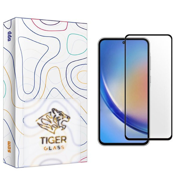 محافظ صفحه نمایش شیشه ای تایگر گلس مدل APL2 cactus مناسب برای گوشی موبایل سامسونگ Galaxy A35/A55
