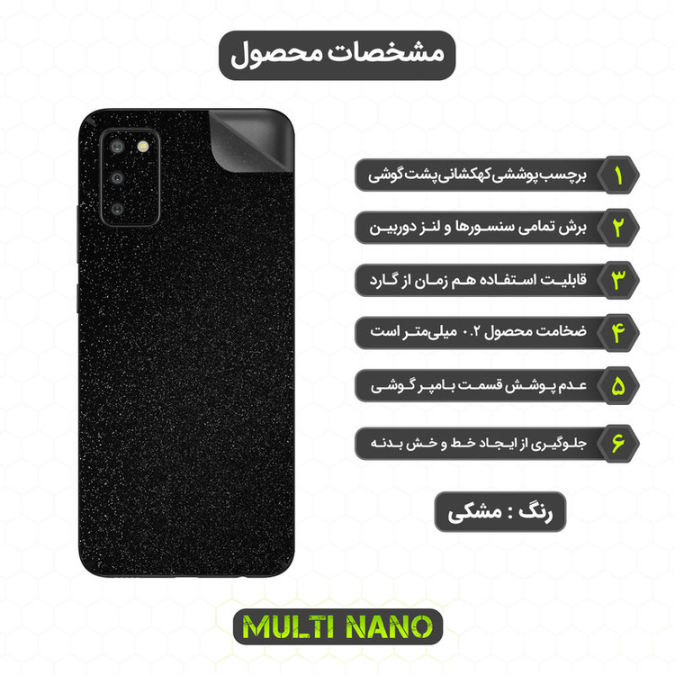 محافظ صفحه نمایش مولتی نانو مدل X-SFG مناسب برای گوشی موبایل سامسونگ Galaxy A02S به همراه برچسب پوششی