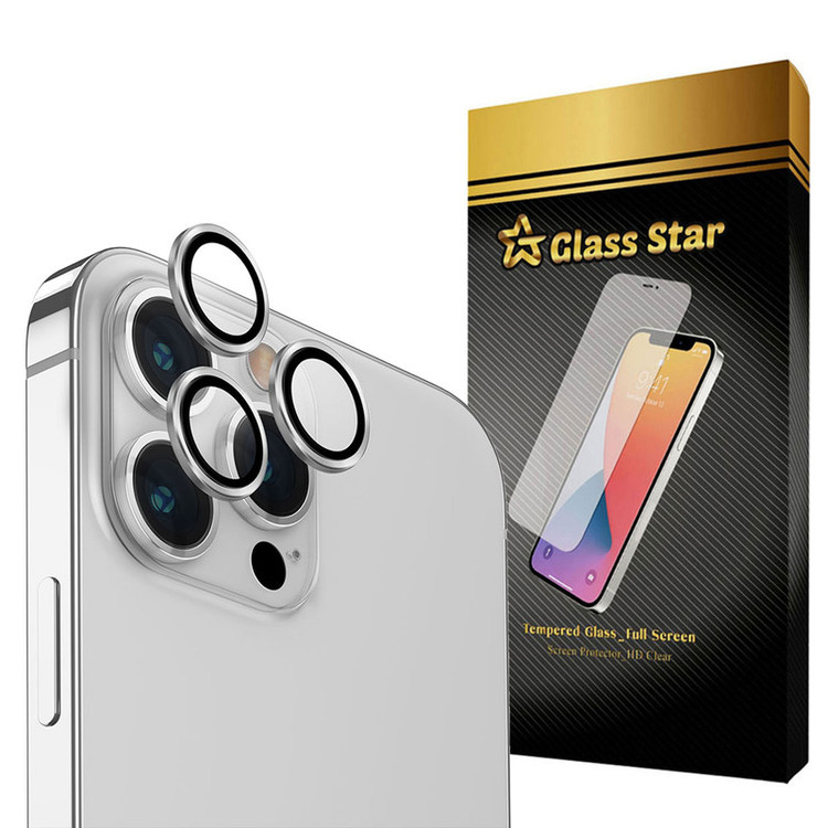 محافظ لنز دوربین گلس استار مدل RINIPS مناسب برای گوشی موبایل اپل iPhone 15 Pro