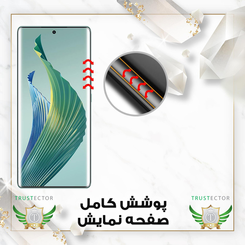 محافظ صفحه نمایش تراستکتور مدل UVNANOMTBT مناسب برای گوشی موبایل سامسونگ Galaxy S20 Ultra 4G / S20 Ultra 5G به همراه محافظ پشت گوشی