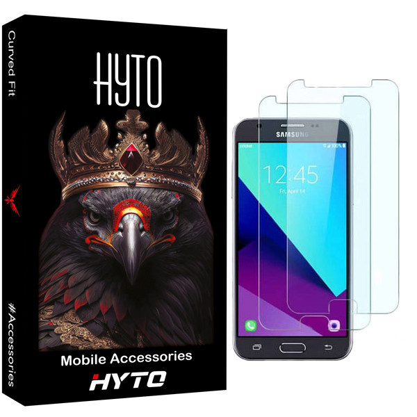 محافظ صفحه نمایش شیشه ای هیتو مدل Edge Guard مناسب برای گوشی موبایل سامسونگ Galaxy J3 2018 بسته دو عددی