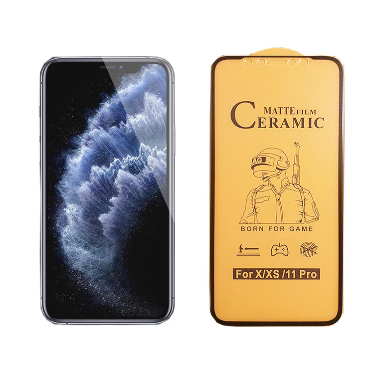 محافظ صفحه نمایش سرامیکی مات گریفین مدل FLCRM GN st مناسب برای گوشی موبایل اپل iPhone 11 Pro