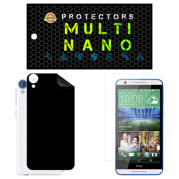 محافظ صفحه نمایش مولتی نانو مدل X-SFM مناسب برای گوشی موبایل اچ تی سی Desire 820 به همراه برچسب پوششی