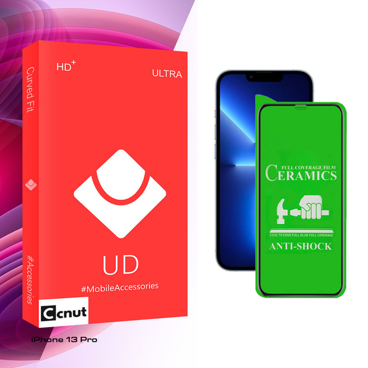 محافظ صفحه نمایش سرامیکی کوکونات مدل UD PRO مناسب برای گوشی موبایل اپل iPhone 13 Pro