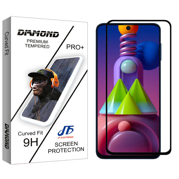محافظ صفحه نمایش مات جی اف مدل Diamond glass مناسب برای گوشی موبایل سامسونگ Galaxy M51