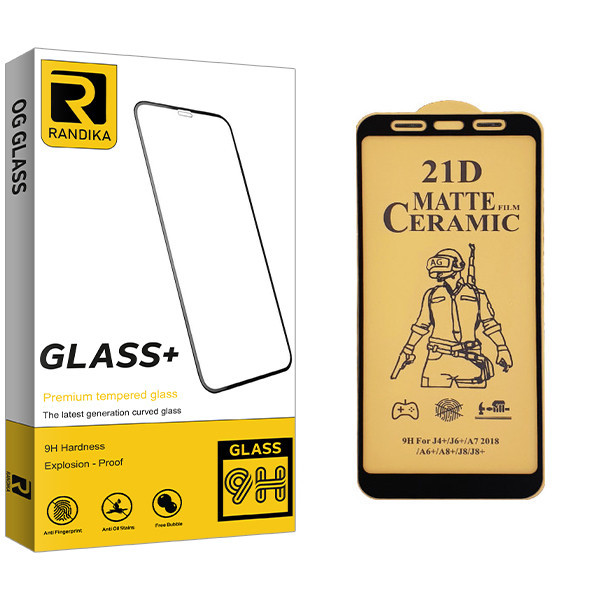 محافظ صفحه نمایش سرامیکی راندیکا مدل GLD مناسب برای گوشی موبایل سامسونگ Galaxy J4 Plus