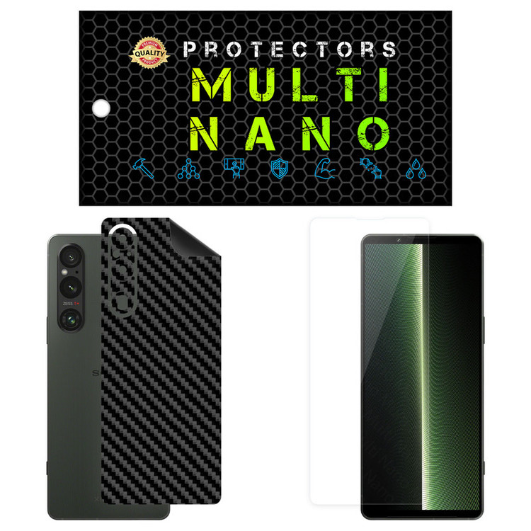 محافظ صفحه نمایش مولتی نانو مدل X-SFC مناسب برای گوشی موبایل سونی Xperia 1 V به همراه برچسب پوششی