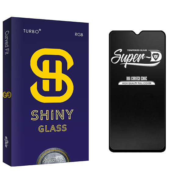 محافظ صفحه نمایش شیشه ای آتوچبو مدل Shiny Glass Super-D مناسب برای گوشی موبایل سامسونگ Galaxy A22 4G