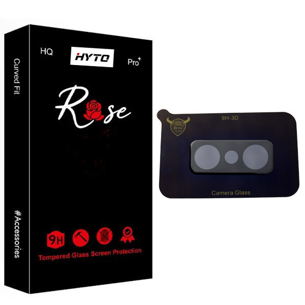 محافظ لنز دوربین هیتو مدل Rose 3D Carbon مناسب برای گوشی موبایل شیائومی Mi 11T